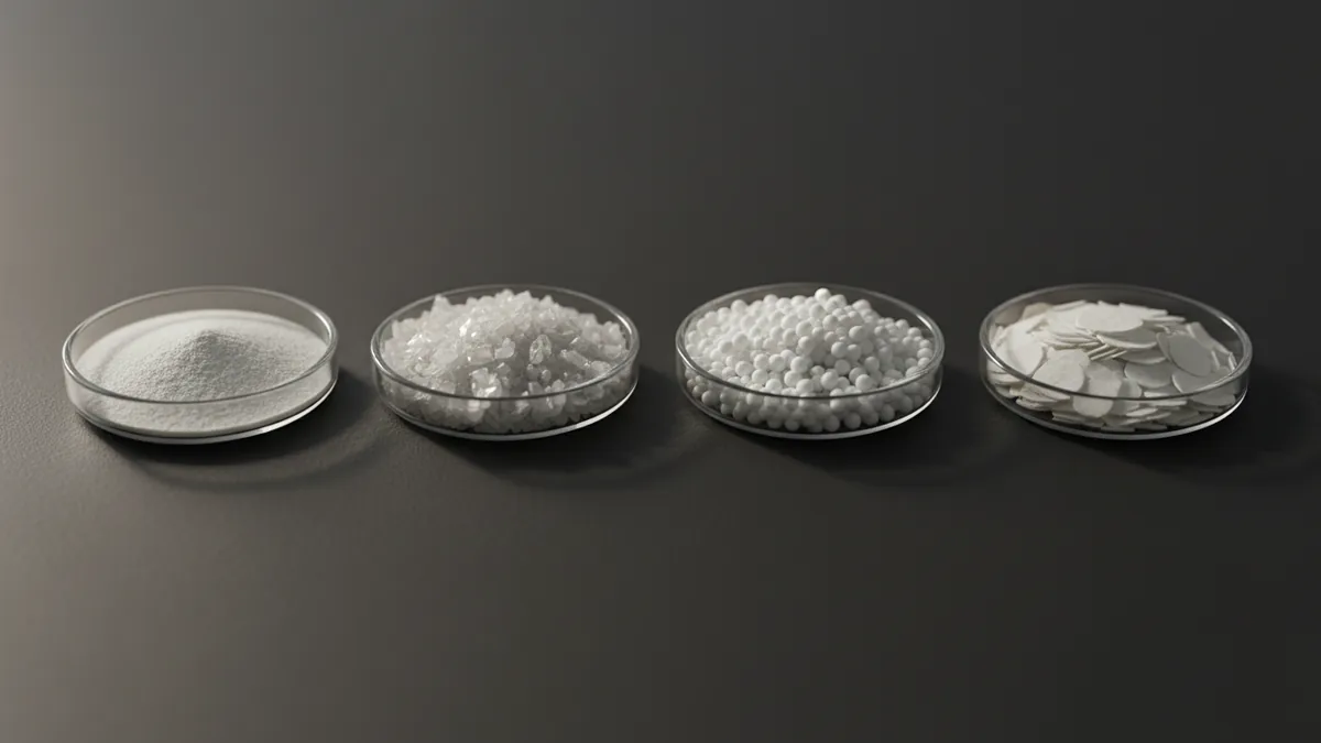 Magnesium forms compared