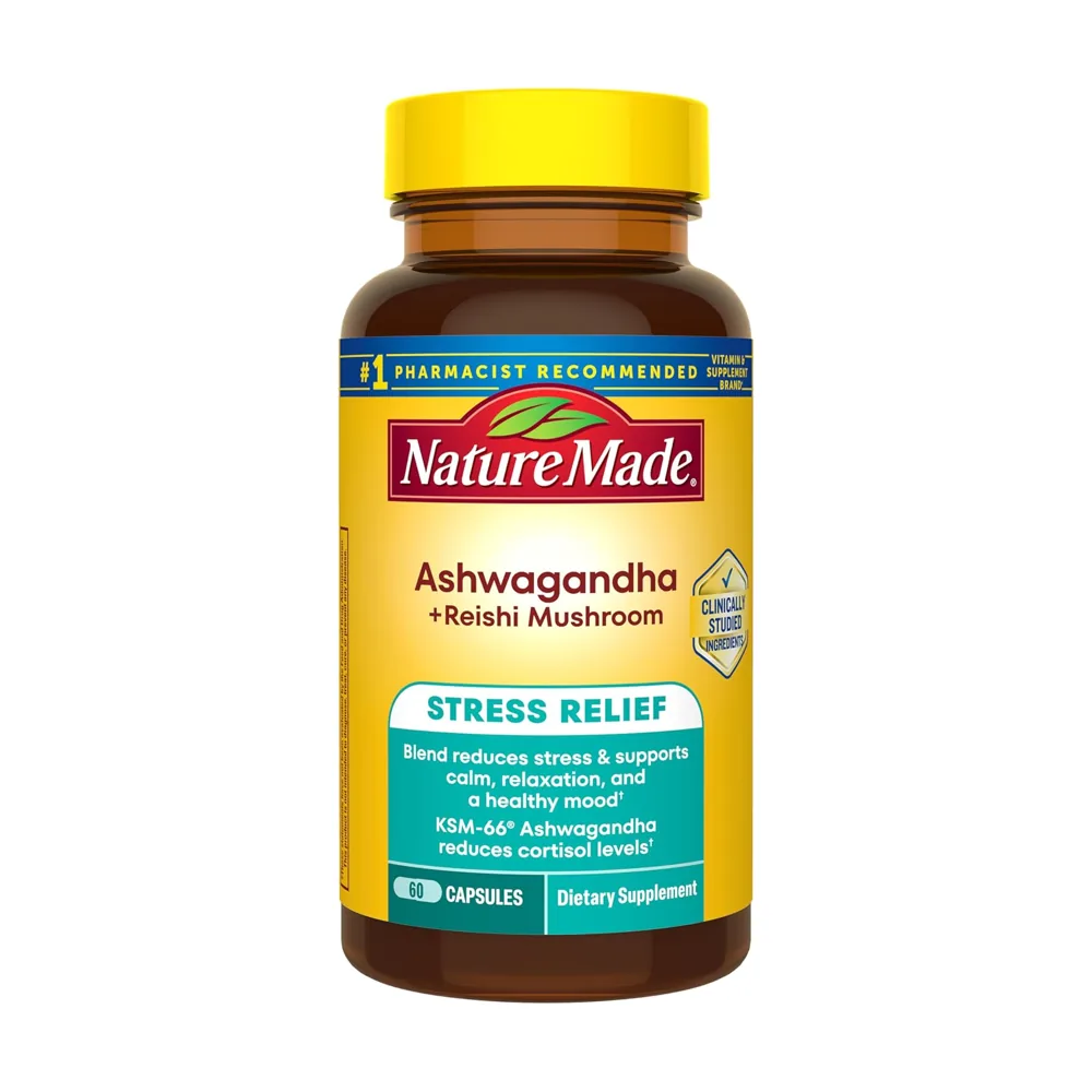 Nature Made Ashwagandha KSM-66 + Reishi